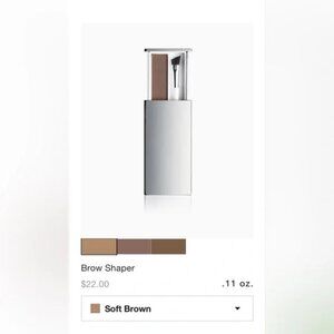 NIB Clinique Brow Shaper 0.11 oz Soft Brown 07 Hard to find!